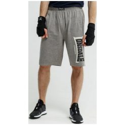 Lonsdale Szorty Logo Jam , szary, rozmiar XXL. Szare spodenki i szorty męskie Lonsdale, xxl, z aplikacjami, z bawełny, retro. W wyprzedaży za 59,99 zł.