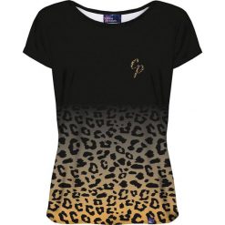 Colour Pleasure Koszulka damska CP-034 260 czarno-żółta r. XS/S. Żółte t-shirty damskie marki Colour pleasure, s. Za 70,35 zł.