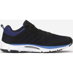 Czarno-Niebieskie Buty Sportowe Eathenia. Czarne buty sportowe męskie Born2be, bez zapięcia. W wyprzedaży za 109,99 zł.