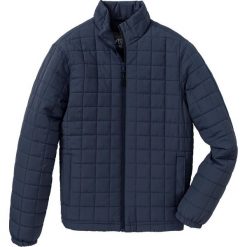 Kurtka pikowana bonprix ciemnoniebieski. Niebieskie płaszcze męskie bonprix, m, bez wzorów, bez kaptura. Za 189,99 zł.