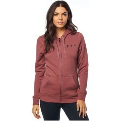 FOX Bluza Damska The Supper Fox Zip Xs Burgundowa. Czerwone bluzy damskie marki FOX, xs, z nadrukiem, bez rękawów, bez kaptura. W wyprzedaży za 213,00 zł.