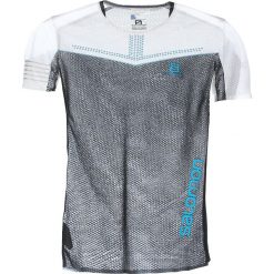 Salomon S/LAB SENSE Tshirt z nadrukiem white/black. Białe koszulki polo męskie Salomon, s, z nadrukiem, z bawełny. W wyprzedaży za 343,20 zł.