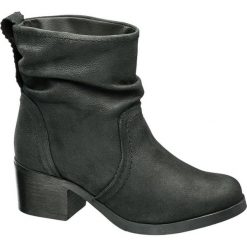 Botki damskie: botki damskie 5th Avenue czarne