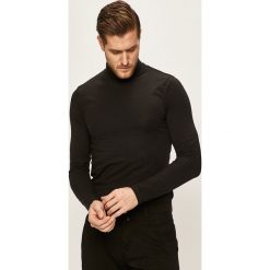 Tom Tailor Denim - Sweter. Czarne swetry męskie xl, z elastanu, z golfem. W wyprzedaży za 79,90 zł.