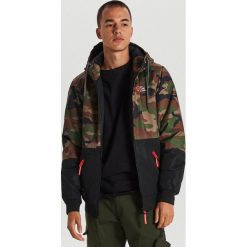 Kurtka z kapturem - Khaki. Brązowe kurtki męskie Cropp, s, bez wzorów, z kapturem. Za 249,99 zł.