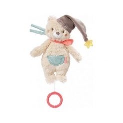 Maskotka Mała Pozytywka Miś 20 cm. Szare przytulanki i maskotki FEHN. Za 62,57 zł.