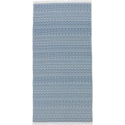 Chusty damskie: Chusta hammam w kolorze niebieskim – 180 x 100 cm