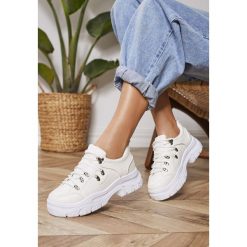 Białe Sneakersy Aquaguna. Białe sneakersy damskie Renee. Za 89,99 zł.