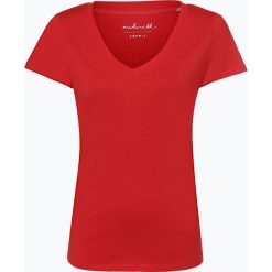 Esprit Casual - T-shirt damski, czerwony. Czerwone t-shirty damskie marki Esprit Casual, xl, bez wzorów, casualowe, z dekoltem w serek. Za 69,95 zł.