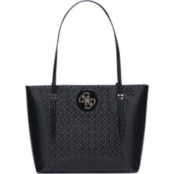 Guess Open Road Torebka Czarny. Czarne torebki klasyczne damskie Guess, z aplikacjami, z materiału, bez dodatków. Za 528,95 zł.