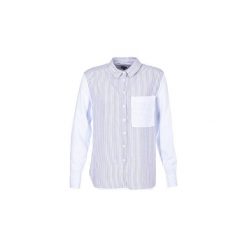 Koszule Pepe jeans MILA. Białe koszule damskie Pepe Jeans, s, bez wzorów, z jeansu, bez kołnierzyka, bez rękawów. Za 263,20 zł.