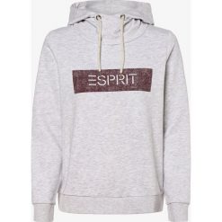 Esprit Casual - Damska bluza nierozpinana, szary. Szare bluzy damskie Esprit Casual, xl, z nadrukiem, bez rękawów, bez kaptura. Za 149,95 zł.