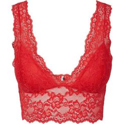 Pieces Biustonosz damski Lina Lace Bra Top Noos Chinese Red (rozmiar M). Czerwone biustonosze Pieces, s, bez wzorów, bez kołnierzyka. W wyprzedaży za 55,00 zł.