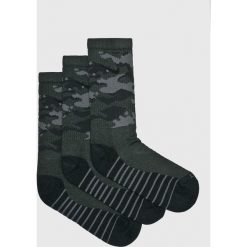 Nike - Skarpety (3-pack). Szare skarpetki męskie marki Nike, z elastanu. W wyprzedaży za 49,90 zł.