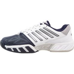KSWISS BIG SHOT LIGHT 3 Obuwie multicourt white/navy. Białe buty sportowe męskie K-SWISS, z gumy, outdoorowe. Za 419,00 zł.