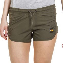 THE NORTH FACE ICE FINE > T94CBO21L. Szorty damskie The North Face, xl, bez wzorów, z poliesteru, klasyczne, z standardowym stanem. W wyprzedaży za 129,99 zł.