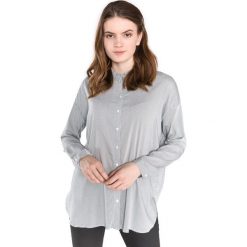 Vero Moda Erika Koszula Biały Szary. Szare bluzki damskie Vero Moda, s, w paski, z poliesteru, bez kołnierzyka, z długim rękawem. Za 176,95 zł.