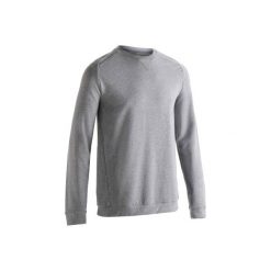 Bluza Gym & Pilates 500 męska. Szare bluzy męskie marki DOMYOS, s, z elastanu. Za 39,99 zł.