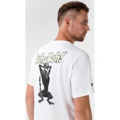 Converse Scooby-Doo Fashion Koszulka Biały. Białe podkoszulki męskie Converse, xl, z nadrukiem, z bawełny, z krótkim rękawem. Za 169,95 zł.