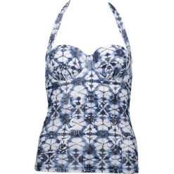 Bikini: Koszulka tankini „Solio” w kolorze niebiesko-białym