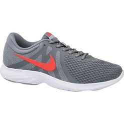 Sneakersy męskie Nike Revolution 4 NIKE popielate. Szare sneakersy męskie Nike, bez zapięcia, nike revolution. Za 219,90 zł.