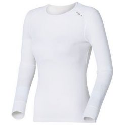 Odlo Koszulka tech. Odlo Shirt l/s crew neck WARM - 152021 - 152021XL. Szare topy sportowe damskie marki Odlo, l. Za 169,95 zł.