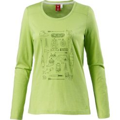 Koszulka w kolorze zielonym. Zielone t-shirty damskie OCK, z nadrukiem, z okrągłym kołnierzem. W wyprzedaży za 56,95 zł.