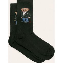 Polo Ralph Lauren - Skarpetki. Czarne skarpetki damskie z elastanu. Za 59,90 zł.
