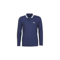 Koszulki polo z długim rękawem BOSS Athleisure PLISY. Niebieskie koszulki męskie marki BOSS Athleisure, s, bez wzorów, polo, z długim rękawem, długie. Za 399,00 zł.