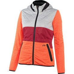 Kurtka funkcyjna "Scoope" w kolorze pomarańczowo-czerwono-szarym. Szare kurtki damskie Protective, bez wzorów, bez kaptura. W wyprzedaży za 229,95 zł.