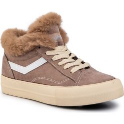 Sneakersy REFRESH - 69172 Taupe. Brązowe półbuty damskie Refresh, z tworzywa sztucznego. W wyprzedaży za 149,00 zł.