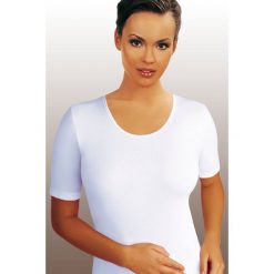 Emili Koszulka Damska Nina Biały r. XL. Białe t-shirty damskie marki Emili, xl. Za 22,03 zł.
