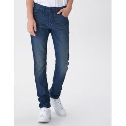 Jeansy slim fit - Granatowy. Niebieskie jeansy męskie House, m. W wyprzedaży za 89,99 zł.