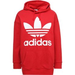 Adidas Originals TREF OVER HOOD Bluza z kapturem colred. Szare bluzy męskie rozpinane marki adidas Originals, l, z nadrukiem, z bawełny, z kapturem. Za 379,00 zł.
