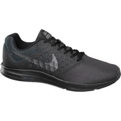 Buty męskie Nike Downshifter 7 NIKE czarne. Czarne buty do biegania damskie marki Nike, z materiału, nike downshifter. Za 219,90 zł.