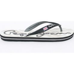 Pepe Jeans - Japonki. Szare japonki męskie Pepe Jeans, z gumy. W wyprzedaży za 69,90 zł.
