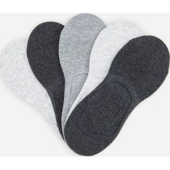 Skarpety stopki 5 pack - Szary. Szare skarpetki męskie Reserved, bez wzorów. W wyprzedaży za 25,99 zł.