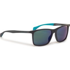 Okulary przeciwsłoneczne BOSS - 1078/S Grey/Multicolor. Szare okulary przeciwsłoneczne męskie Boss, z tworzywa sztucznego. Za 789,00 zł.