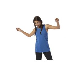 Topy na ramiączkach / T-shirty bez rękawów Reebok Sport Top Mesh Panel. Niebieskie topy damskie marki Reebok Sport, s, z meshu. Za 89,95 zł.