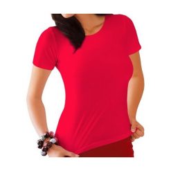 Babell Koszulka damska Carla malinowa r. XL. Różowe bluzki damskie marki Babell, xl. Za 45,03 zł.
