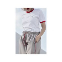 T-shirty damskie: ‚Come on baby’ white t-shirt
