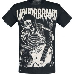 T-shirty męskie z nadrukiem: Liquorbrand Cementary Bass T-Shirt czarny
