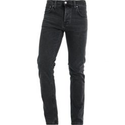 Jeansy męskie: Nudie Jeans GRIM TIM Jeansy Slim Fit black seas