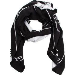 Szal KARL LAGERFELD - 86KW3905 Black. Białe szaliki męskie KARL LAGERFELD, z materiału. Za 1129,00 zł.