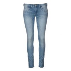 Pepe Jeans Jeansy Damskie Ripple 26/30 Niebieski. Niebieskie rurki damskie marki Pepe Jeans, z jeansu. W wyprzedaży za 332,00 zł.