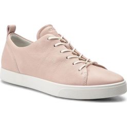 Półbuty ECCO - Gillian 28555301118 Rose Dust. Różowe półbuty damskie ecco, bez wzorów, ze skóry, bez obcasa, na płaskiej podeszwie, bez zapięcia. W wyprzedaży za 429,00 zł.