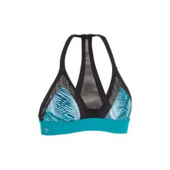 Góra kostiumu kąpielowego ISA BONDI damska. Niebieskie t-shirty damskie OLAIAN, bez wzorów, z elastanu, sportowe, bez kołnierzyka. Za 79,99 zł.