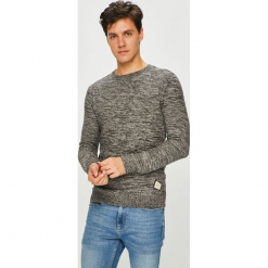 Urban Surface - Sweter. Szare swetry klasyczne męskie marki Urban Surface, l, z bawełny, z okrągłym kołnierzem. Za 139,90 zł.