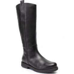 Kozaki LASOCKI - SM-RIKA-03 Black 1. Czarne kozaki damskie Lasocki, ze skóry, bez obcasa, na obcasie, bez zapięcia. Za 379,99 zł.