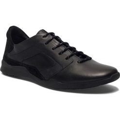 Skórzane sneakersy "Jardins" w kolorze czarnym. Czarne trampki i tenisówki damskie TBS. W wyprzedaży za 149,95 zł.